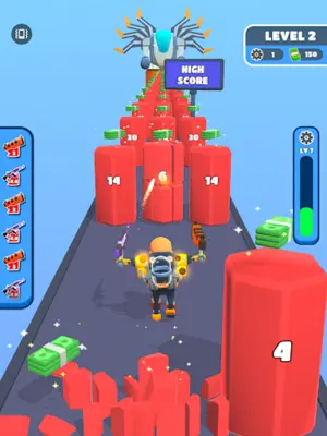 Mecha Attack Rush android App screenshot 1