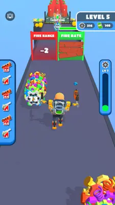 Mecha Attack Rush android App screenshot 5